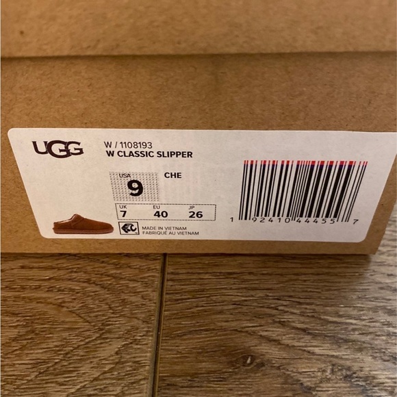 Ugg classic mini slipper in chestnut - Picture 4 of 6